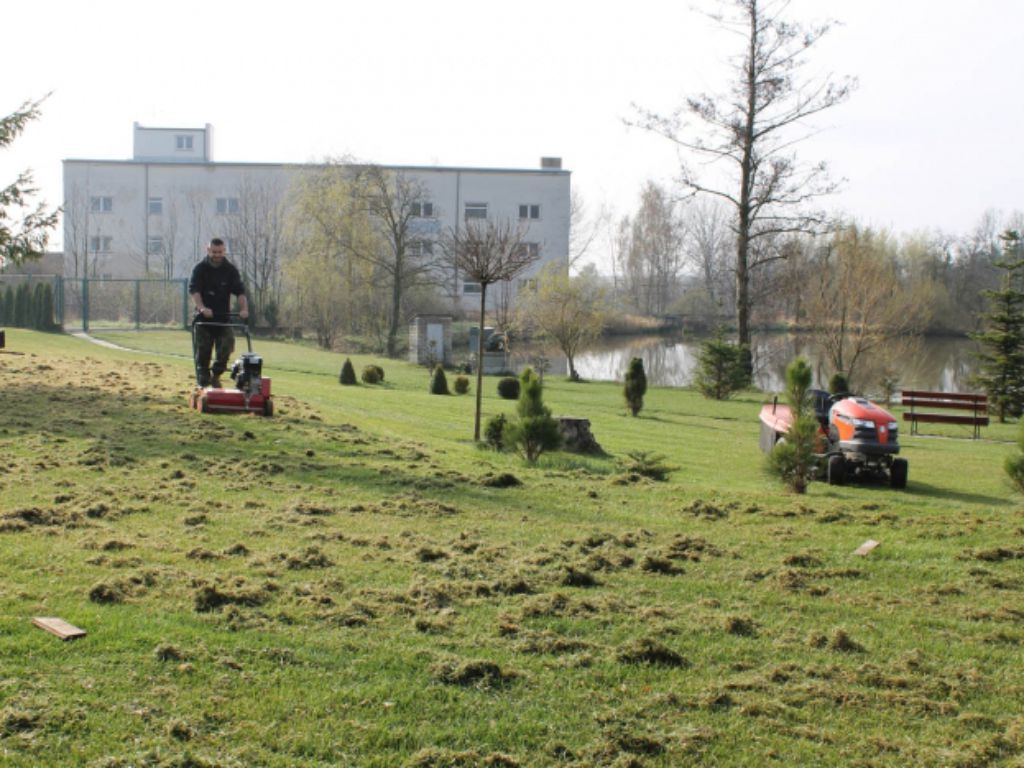 Year-round maintenance of park areas and public spaces
