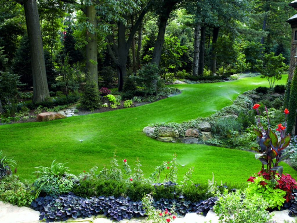 Rugged lawns require a higher number of nozzles