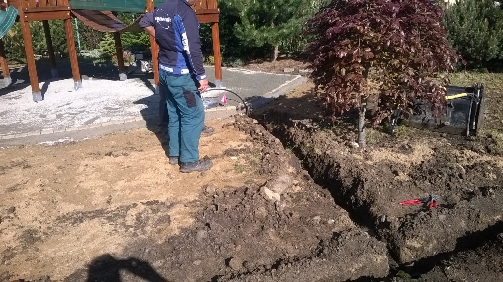 RainBird irrigation system with remote wi-fi access